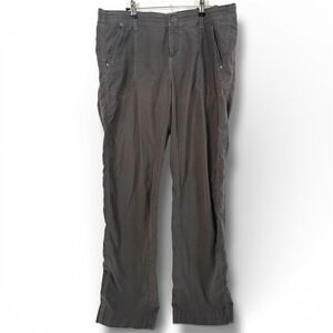 KUHL Pants Women's 14R Hiking‎ Travel Durable Outdoor Cargo Lightweight Gray